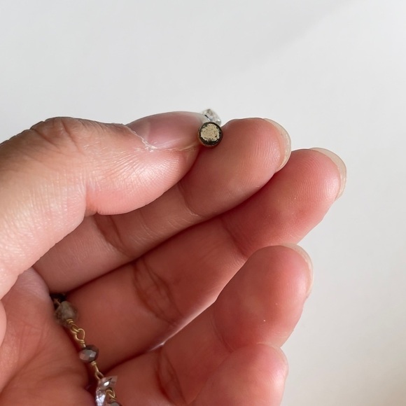 Cimber crystal purple necklace - Picture 7 of 8